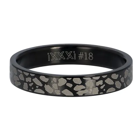 Ring iXXXi wąż czarny