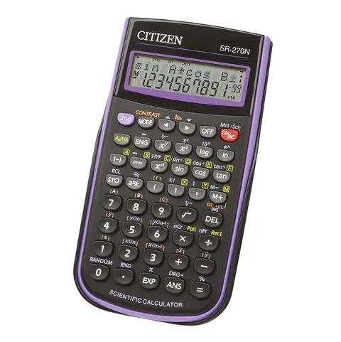 Kalkulator Citizen SR-270NPU purple