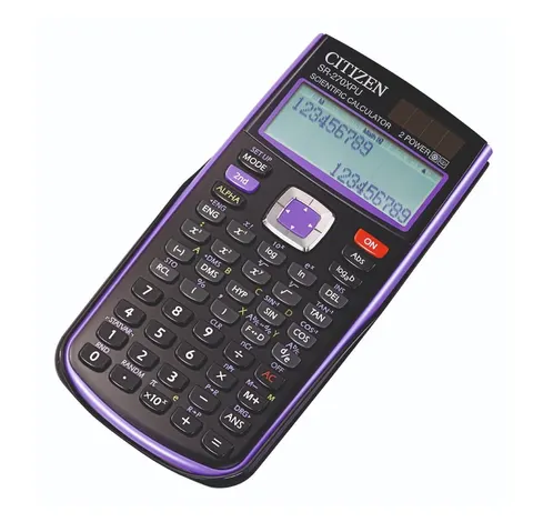 Kalkulator naukowy Citizen SR-270XPU purple