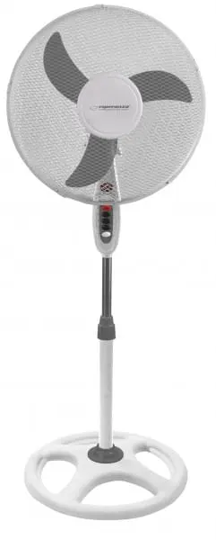 Wentylator Stojący Typhoon Biało/Szary Esperanza EHF002WE