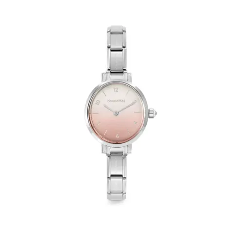 Zegarek Nomination Composable Sunray Colour Fade Pastel Pink/srebrny