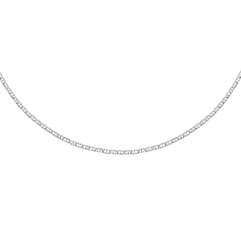 Łańcuszek srebro 925 Gucci 45 cm srebrny