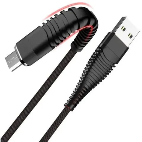 Kabel USB - C wzmacniany czarny LB0153 LIBOX