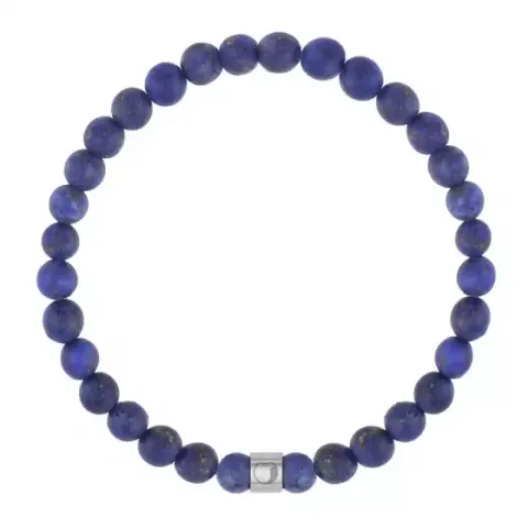 Bransoletka męska koraliki lapis lazuli BA1309SN