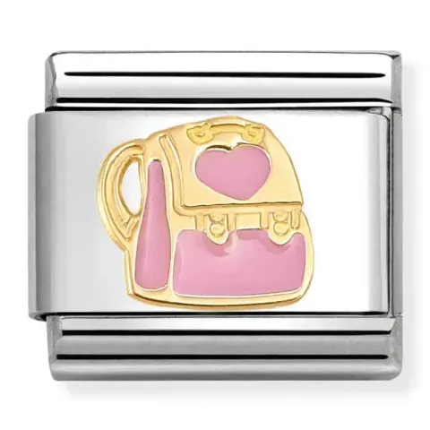 Nomination Element Link 18K Różowy plecak Gold