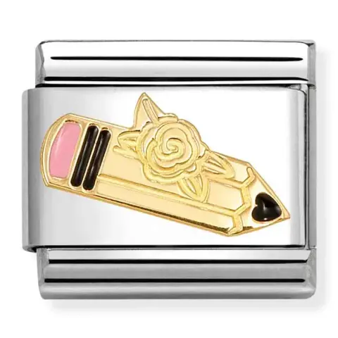 Nomination Element Link 18K Ołówek Gold
