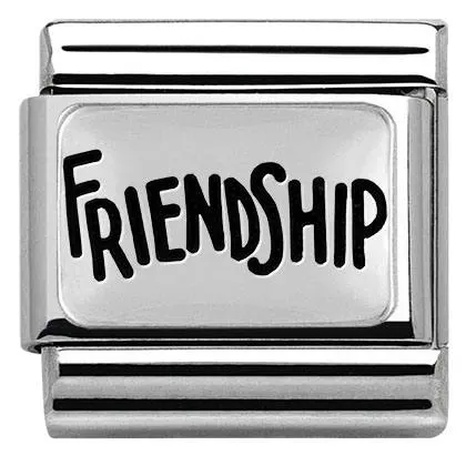 Nomination Element Napis 'FRIENDSHIP' Silver