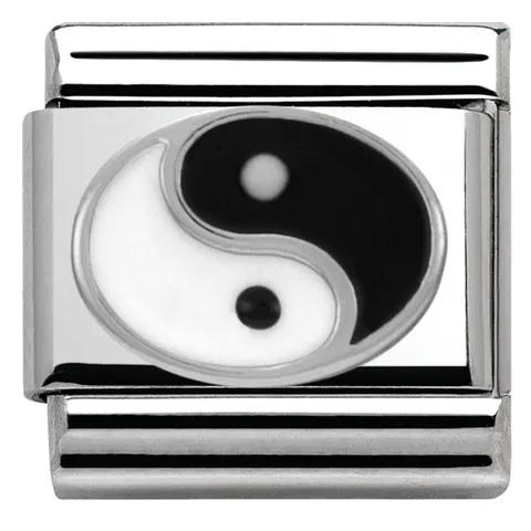 Nomination Element Yin Yang Silver