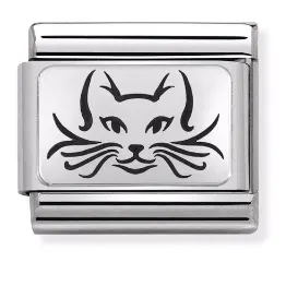 Nomination Element Kot Silver