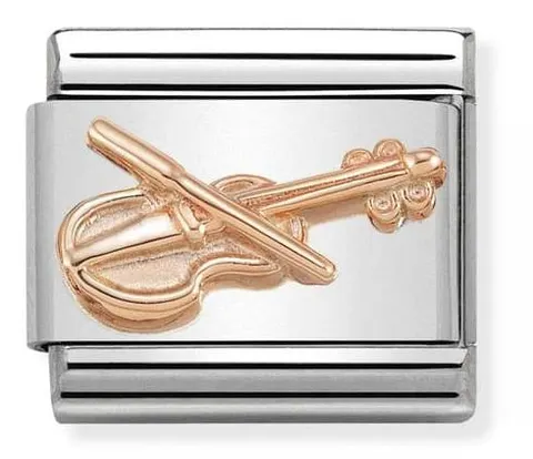Nomination Element 9K Skrzypce Rose Gold