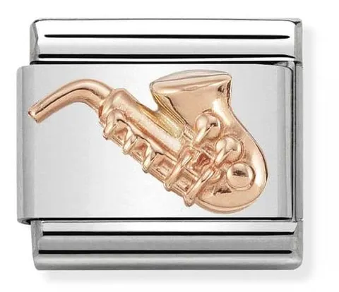 Nomination Element 9K Saksofon Rose Gold