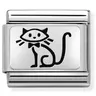 Nomination Element Kotek Silver