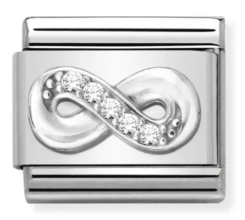Nomination Element Nieskończoność z cyrkoniami Silver