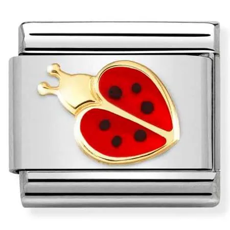 Nomination Element 18K Czerwona biedronka Gold