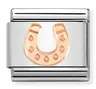 Nomination Element 9K Podkowa Rose Gold