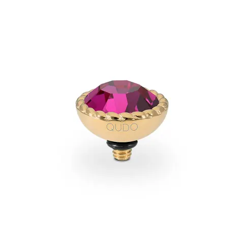 Oczko QUDO Bocconi Fuchsia złote