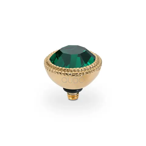 Oczko QUDO Fabero Emerald złote