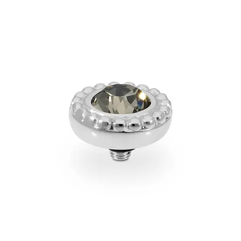 Oczko QUDO Ghiare Black Diamond srebrne