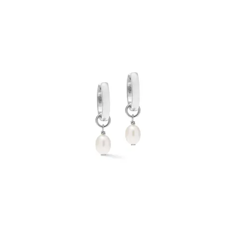 Kolczyki Coeur de Lion Cosmic Pearls pastelowe/srebrne