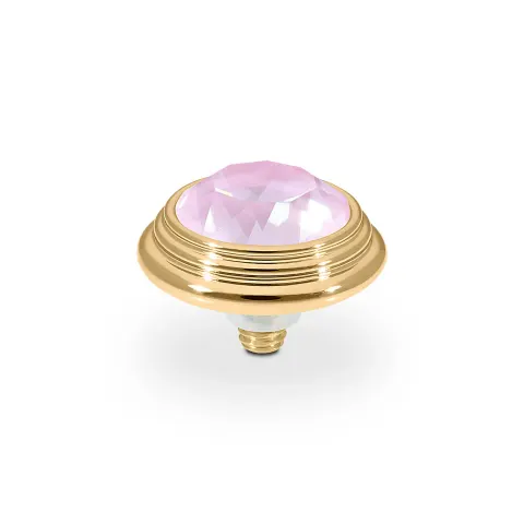 Oczko QUDO Oroli Crystal Soft Rose Ignite złote