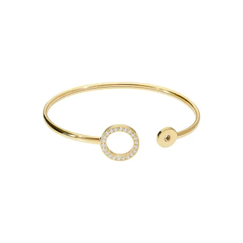 Baza do bransoletki QUDO Cassine 17 cm złota