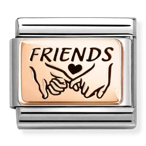 Nomination Element 9K Grawer "Friends" Pinky Promise Rose Gold