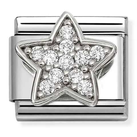 Nomination Element Gwiazda z cyrkoniami Silver