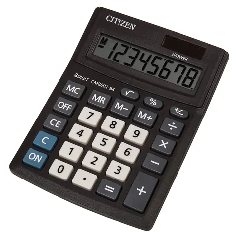 Kalkulator biurowy CITIZEN CMB801-BK
