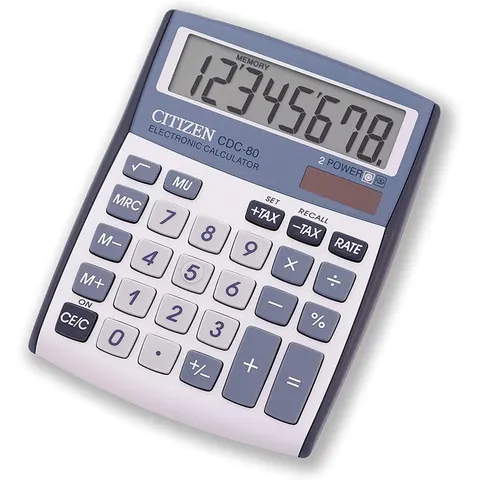 Kalkulator Citizen Biurkowy CDC80WB