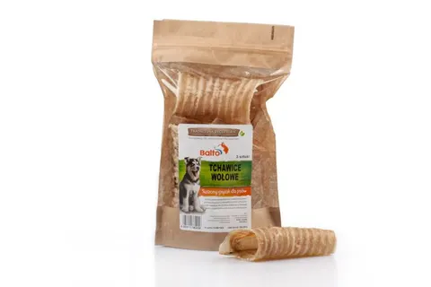 Gryzaki naturalne - tchawice wołowe PREMIUM (3 szt)
