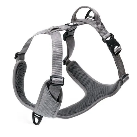 Szelki guard easy walk dla psa Truelove Lumen szare