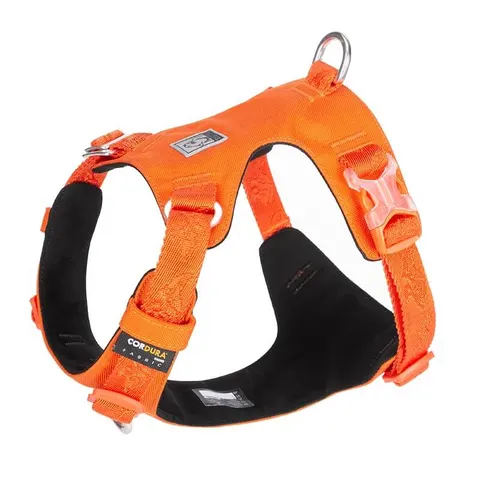 Szelki easy walk dla psa Truelove Adventure Soft pomarańczowy