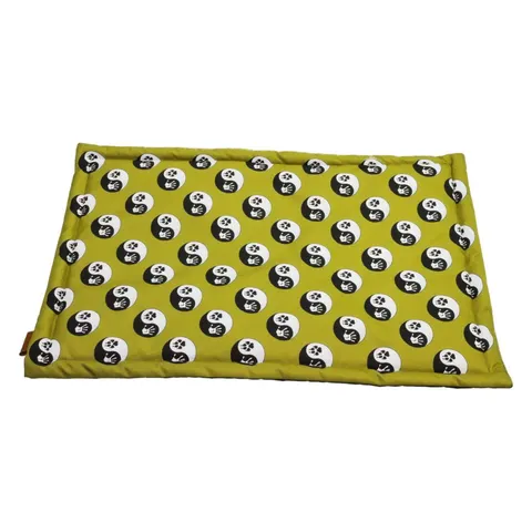 Mata, legowisko dla psa Szarvas Yin Yang khaki (75x100 cm)