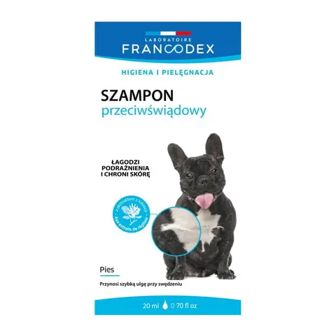 Szampon dla psów przeciwświądowy saszetka 20 ml