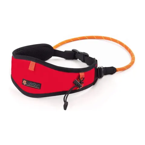 Pas do biegania JoQu® Canicross Belt czerwony