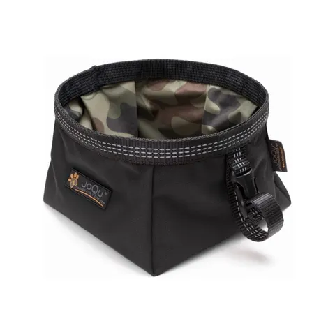 Miska turystyczna dla dużego psa JoQu® Walk Bowl czarna