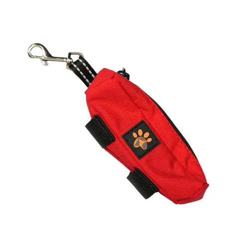 Etui na kupoworki dla psa JoQu® classic czerwone
