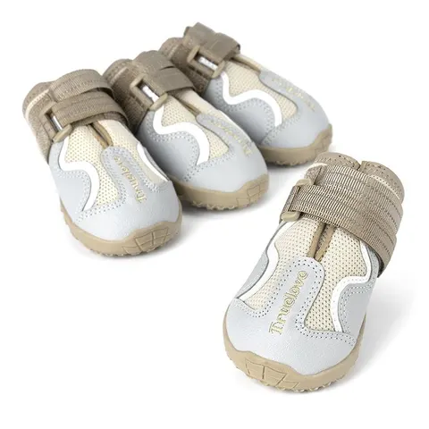 Buty dla psa Truelove Boho kremowe (4 szt)