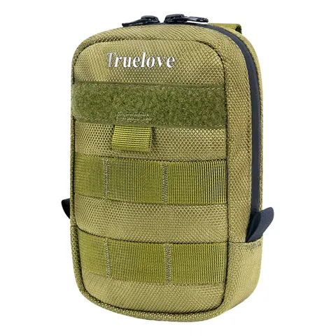 Sakwa z rzepami do szelek Truelove V1 khaki