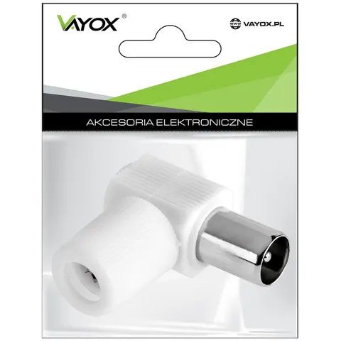 Wtyk antenowy kątowy HQ WTY0256 Vayox PAK. - 100szt.