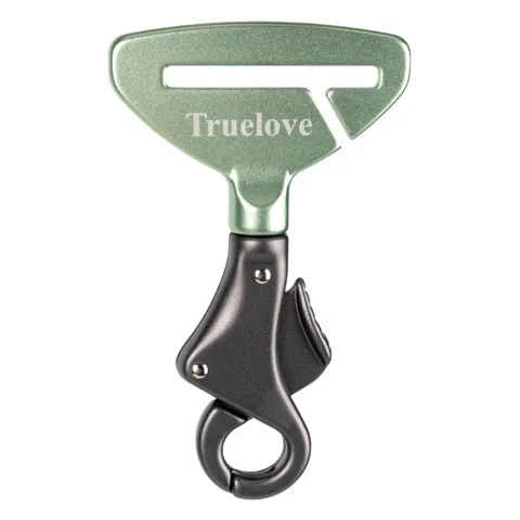 Pas samochodowy dla psa Truelove Premium stalowa zieleń