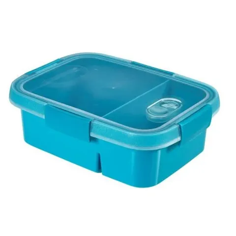 Pojemnik na żywność TO GO DUAL 0,6L + 0,3L blue CURVER 234959