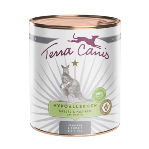 Mokra karma dla psa Hypoallergenic - Kangur pasternak Terra Canis 800g