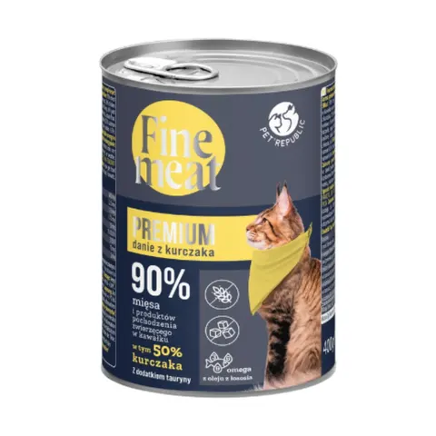 Danie z kurczaka dla kota Fine Meat Pet Republic 400g
