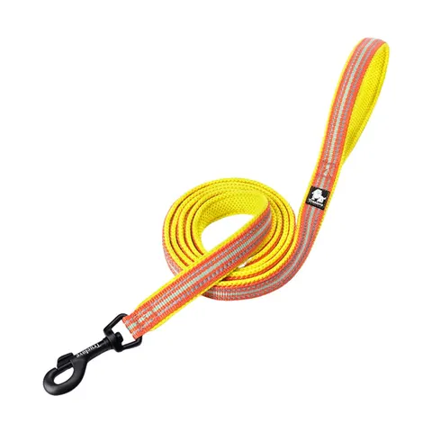 Smycz dla małego psa Truelove Active S 200 cm bananowa