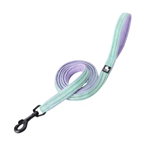 Smycz dla dużego psa Truelove Active L 200 cm liliowa