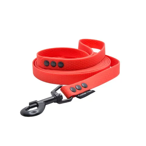 Linka treningowa wodoodporna dla psa Hexa (16mm, 10m) czerwona