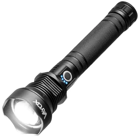Latarka akumulatorowa XHP70 LED aluminium VA0021 VAYOX