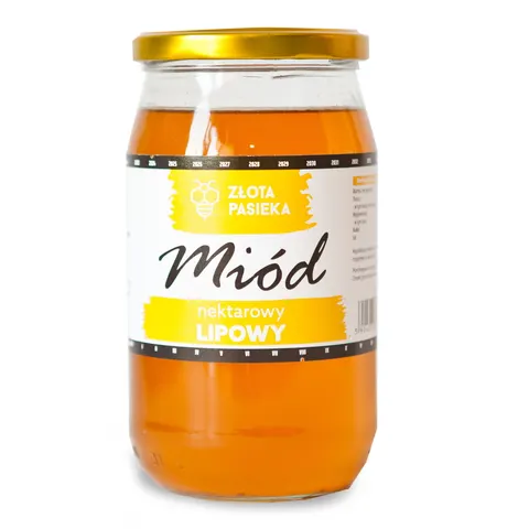 Podkarpacki miód lipowy na grypę 1 kg