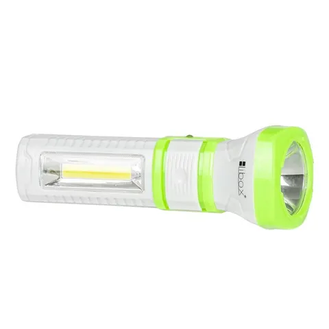 Latarka akumulatorowa LED COB+1 LED LB0186 LIBOX
